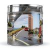 Angooni PC Convex Safety Mirror 24inch Black Wall Mount Unbreakable-6