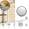 Convex Traffic Mirror 18in Unbreakable PC Safety Mirror by Ovsor-5