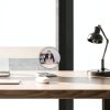 Desk Mirror 2pcs Adjustable Rear View Office Cubicle by Aogigigio 2in-1