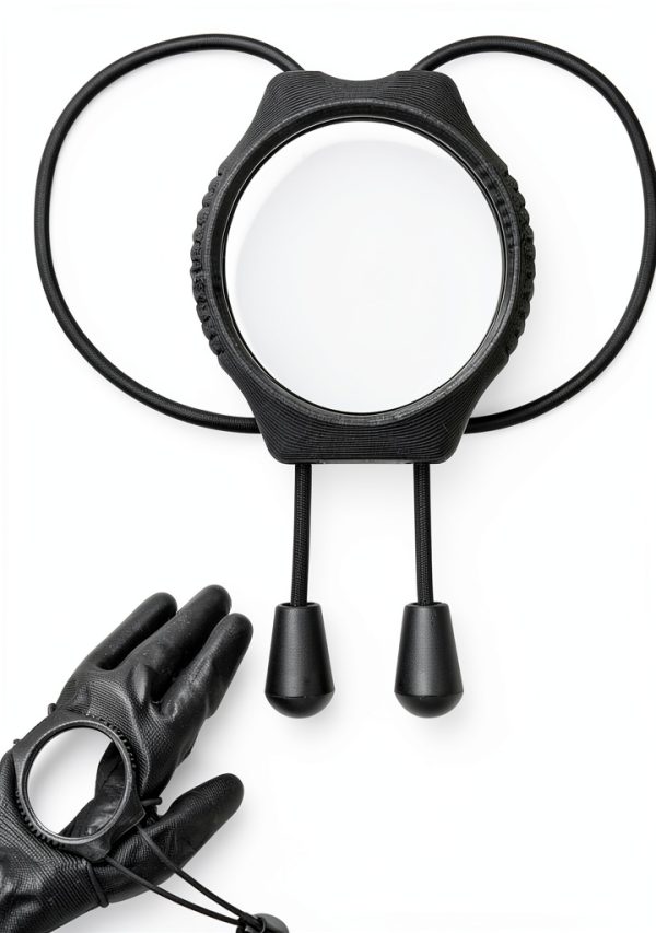 360 Observe Diving Wrist Mirror,Scuba Dive Convex Mirror with Bungee Cord for Enhanced Situational Awareness and Safety-0