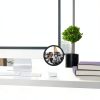 Office Cubicle Mirrors Pretwad 2.3in Swivel Monitor Mirror Black-4