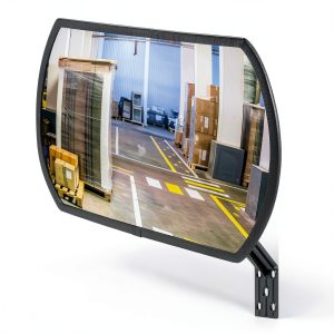 Garage Convex Mirror Geetery 30" x 20" Acrylic with Protective Film-0
