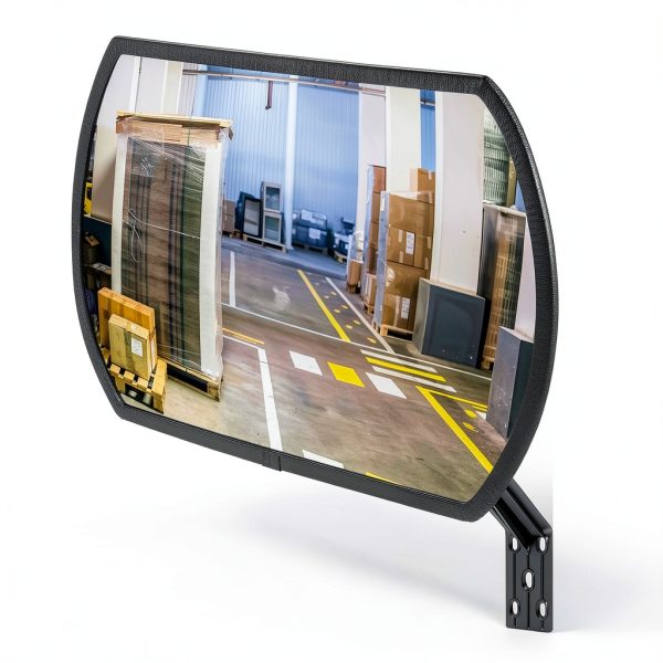 Garage Convex Mirror Geetery 30" x 20" Acrylic with Protective Film-0
