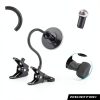 Modtek High Definition Clip-On Rear-View Mirror 3.75" Round Convex-2