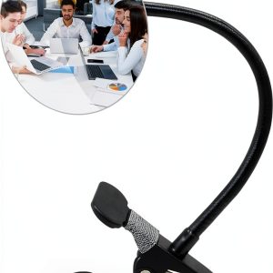 Modtek High Definition Clip-On Rear-View Mirror 3.75" Round Convex-0