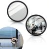 Office Desk Cubicle Mirror by FdcZeyxior 2 Pcs 2.2" Wide Angle Convex-8