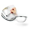 Acrylic Half Dome Blindspot Mirror Isohit 2 Pack 18in Safety Convex-4