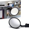 Watch-It Monitor Mirror PELEG DESIGN Clip-On Adjustable Silver Mirror-2