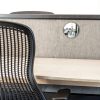 Desk Mirror 2pcs Adjustable Rear View Office Cubicle by Aogigigio 2in-4