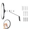 12” Acrylic Convex Mirror Adjustable Bracket Hydencamm 12in-7
