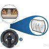 Garage Convex Mirror Geetery 30" x 20" Acrylic with Protective Film-2
