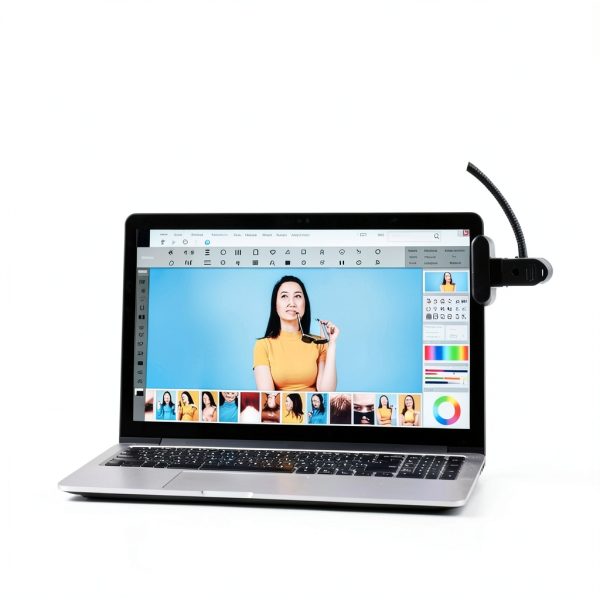 Modtek High Definition Clip-On Rear-View Mirror 3.75" Round Convex-4