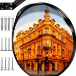 FYNPORT 18 inch Convex Security Mirror 180 degree Adjustable for-0