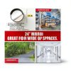 SecurityMan Large 24 Inch Convex Safety Mirror 40ft Blind Spot View-1
