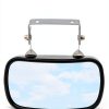 Convex Mirror TOEMIRR 8" x 4" Steel Rearview U‑Bracket-5