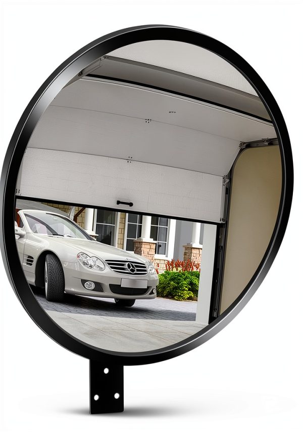 12” Acrylic Convex Mirror Adjustable Bracket Hydencamm 12in-0