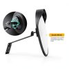 16" Convex Driveway Mirror, Upgrade Wide Angle View, Adjustable Blind Spot Mirror, Traffic Mirrors, Security Mirrors Indoor and Outdoor, Parabolic Safety Mirrors-4