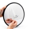11.8 inch 2mm Thick Acrylic Convex Mirror - Adjustable Wide Angle View Indoor Security Mirror for Garage Parking Warehouse Office and Corner Security Traffic, and Addressing Corner Blind Spot Areas-4