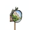 16" Convex Driveway Mirror, Upgrade Wide Angle View, Adjustable Blind Spot Mirror, Traffic Mirrors, Security Mirrors Indoor and Outdoor, Parabolic Safety Mirrors-3