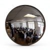 Acrylic Indoor Convex Mirror 12" Round Vision Metalizers Black-3