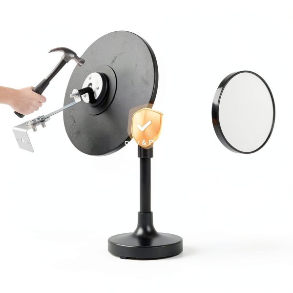 12-Inch Traffic Mirror JFIYETH Safety Mirror 160° Adjustable-5