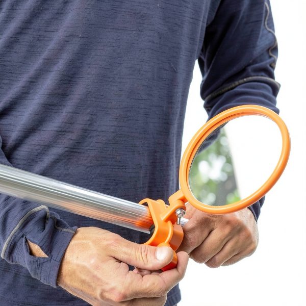 Inspection Mirror EZ Smart Retractable Safety Mirror Orange IM001-5